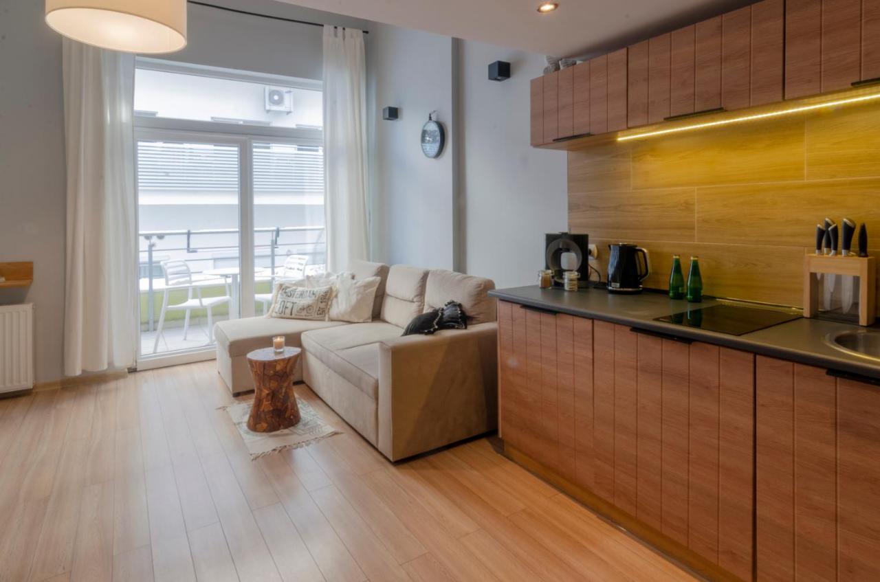 Holiday Home Loft Z Antresola I Balkonem Przy Plazy Miedzyzdroje Exteriör bild